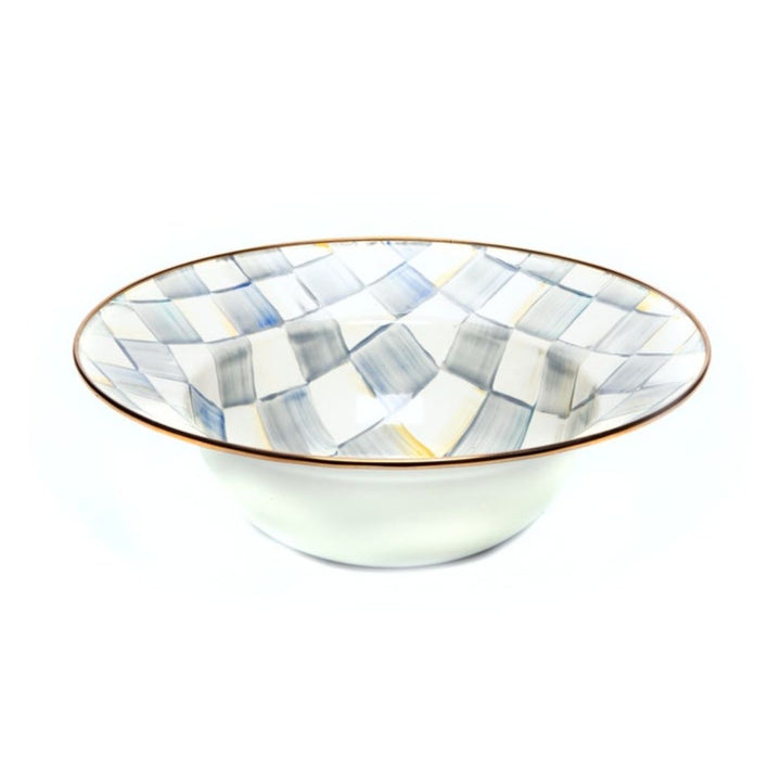 STERLING CHECK SERVING BOWL - MACKENZIE-CHILDS - Compralo en CorinneRegalos.com