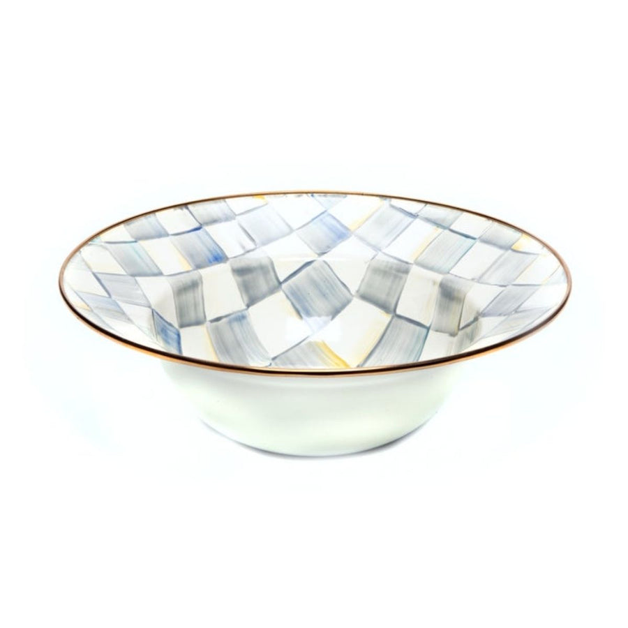 STERLING CHECK SERVING BOWL - MACKENZIE-CHILDS - Compralo en CorinneRegalos.com