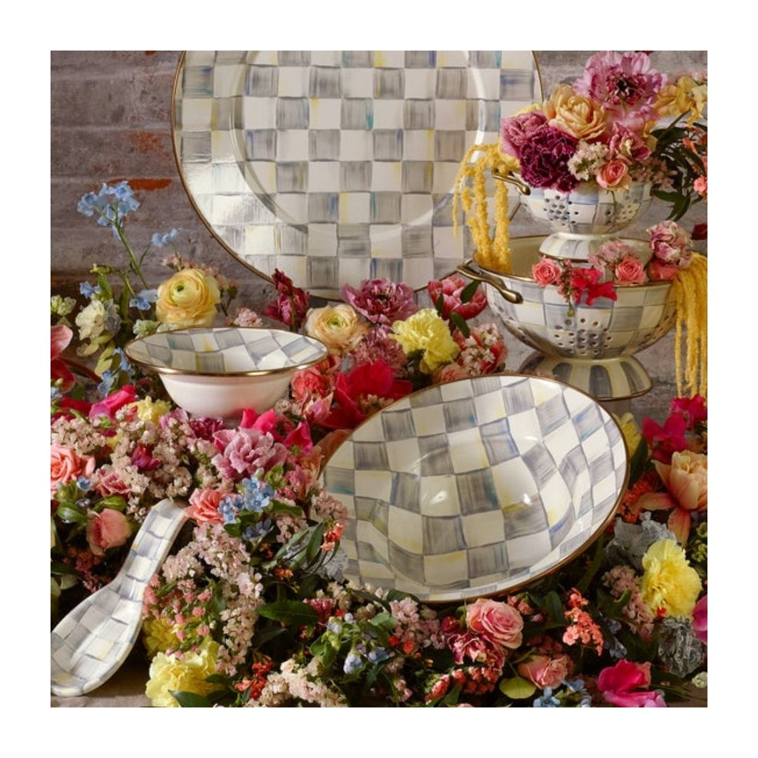 STERLING CHECK SERVING BOWL