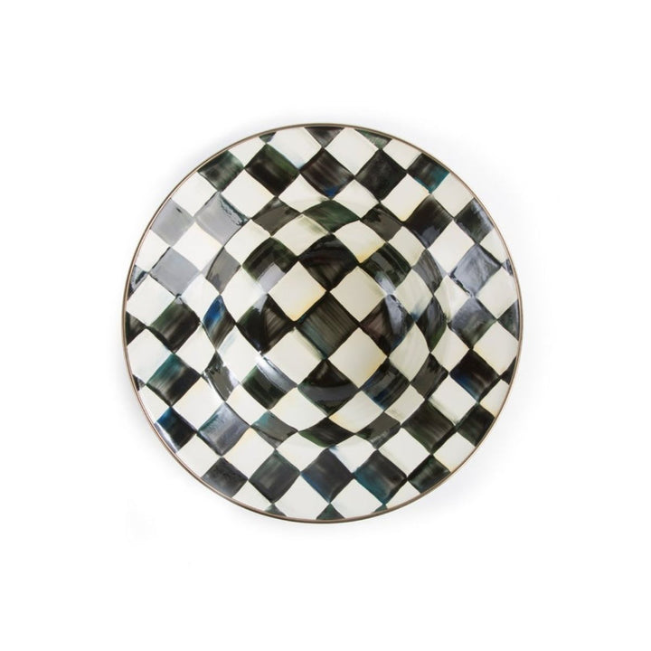COURTLY CHECK SERVING BOWL