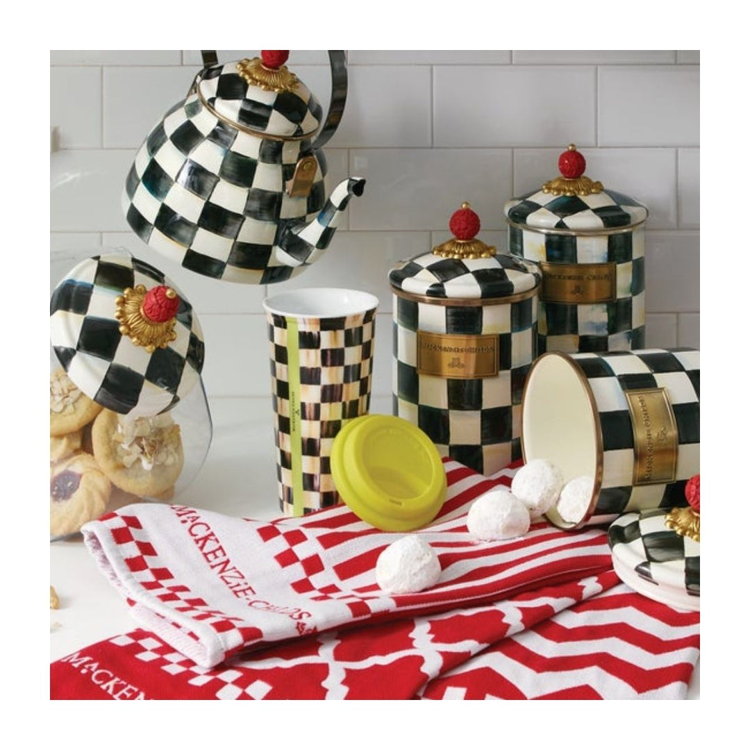 COURTLY CHECK MEDIUM CANISTER