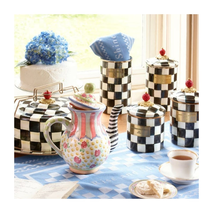 COURTLY CHECK MEDIUM CANISTER