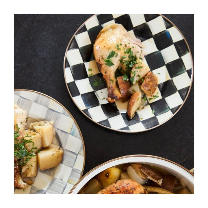 COURTLY CHECK DINNER PLATE