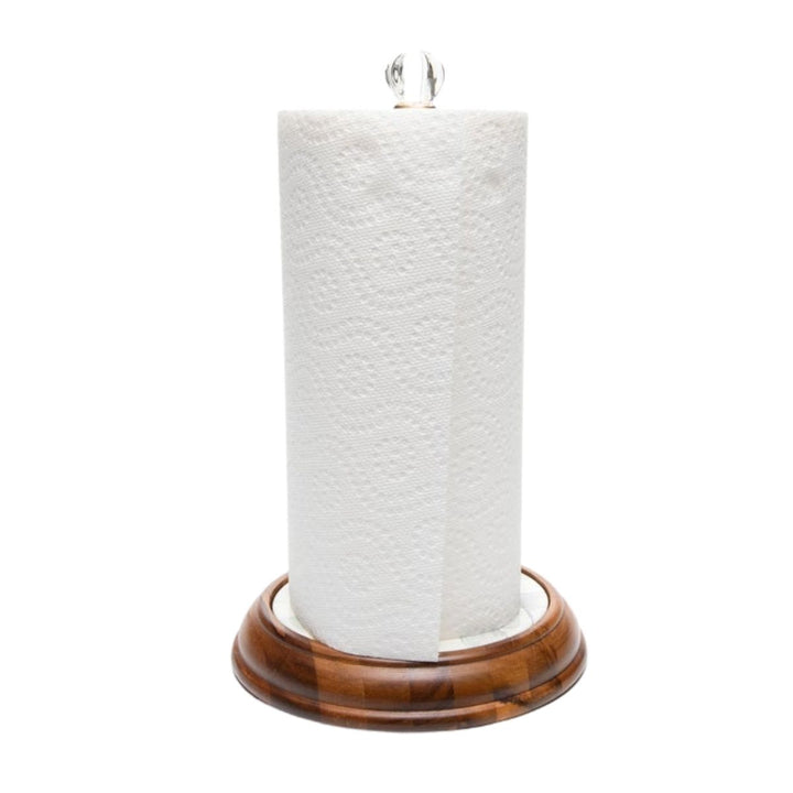 STERLING CHECK WOOD PAPER TOWEL HOLDER