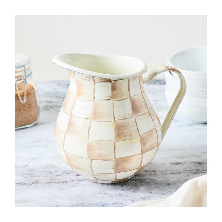 MOCHA CHECK PITCHER