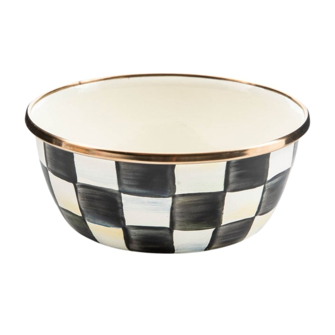 COURTLY CHECK PINCH BOWL - MACKENZIE-CHILDS - Compralo en CorinneRegalos.com