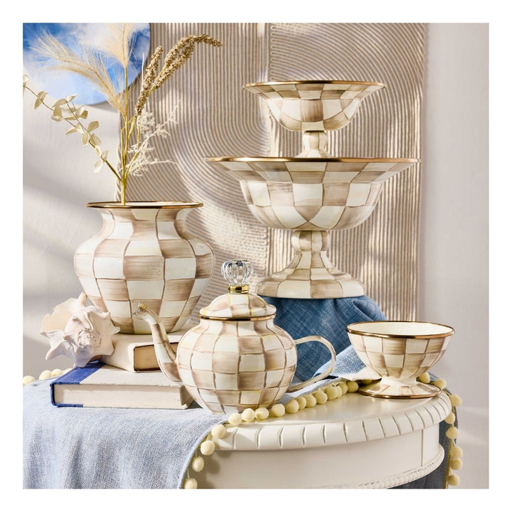 MOCHA CHECK ICE CREAM DISH