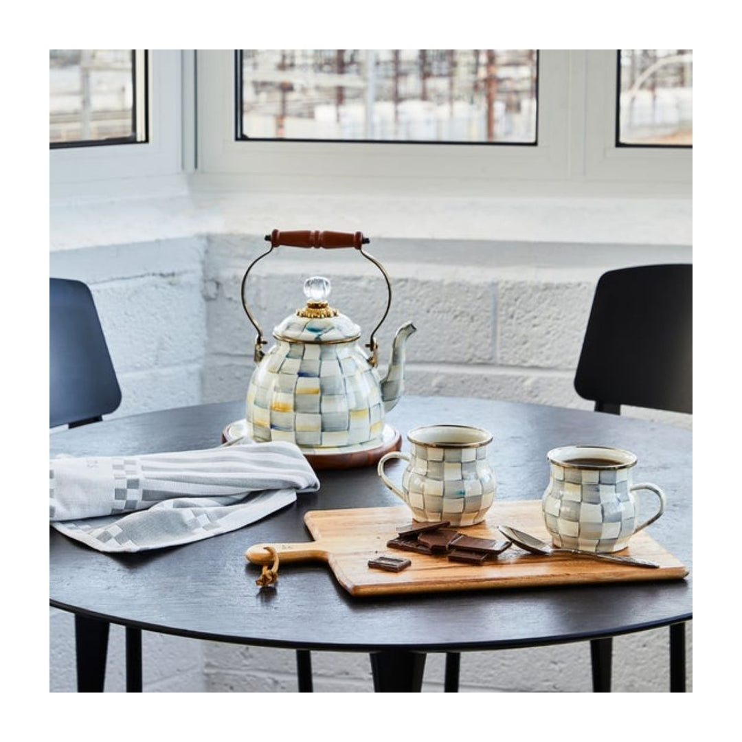 STERLING CHECK 2 QUART TEA KETTLE