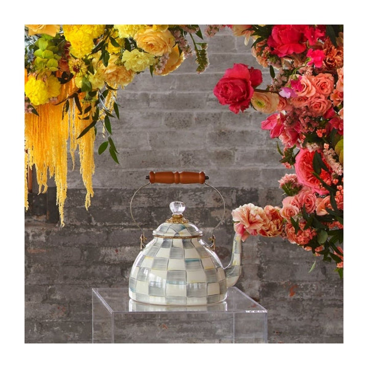STERLING CHECK 2 QUART TEA KETTLE