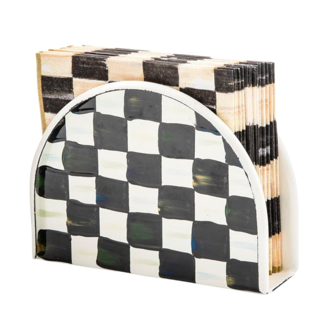 COURTLY CHECK NAPKIN HOLDER