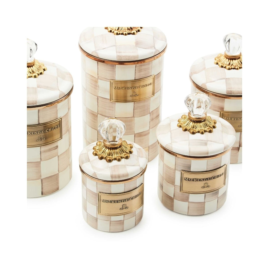 MOCHA CHECK MINI CANISTER