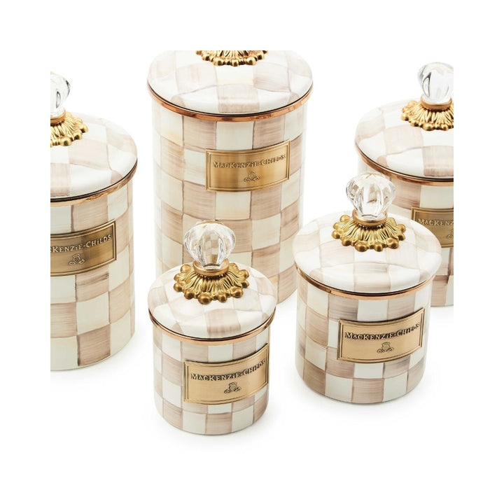 MOCHA CHECK MINI CANISTER