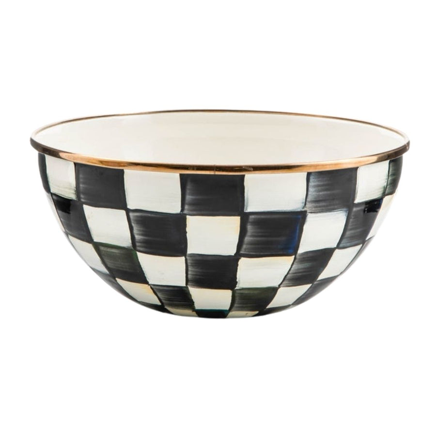 COURTLY CHECK SMALL EVERYDAY BOWL - MACKENZIE-CHILDS - Compralo en CorinneRegalos.com