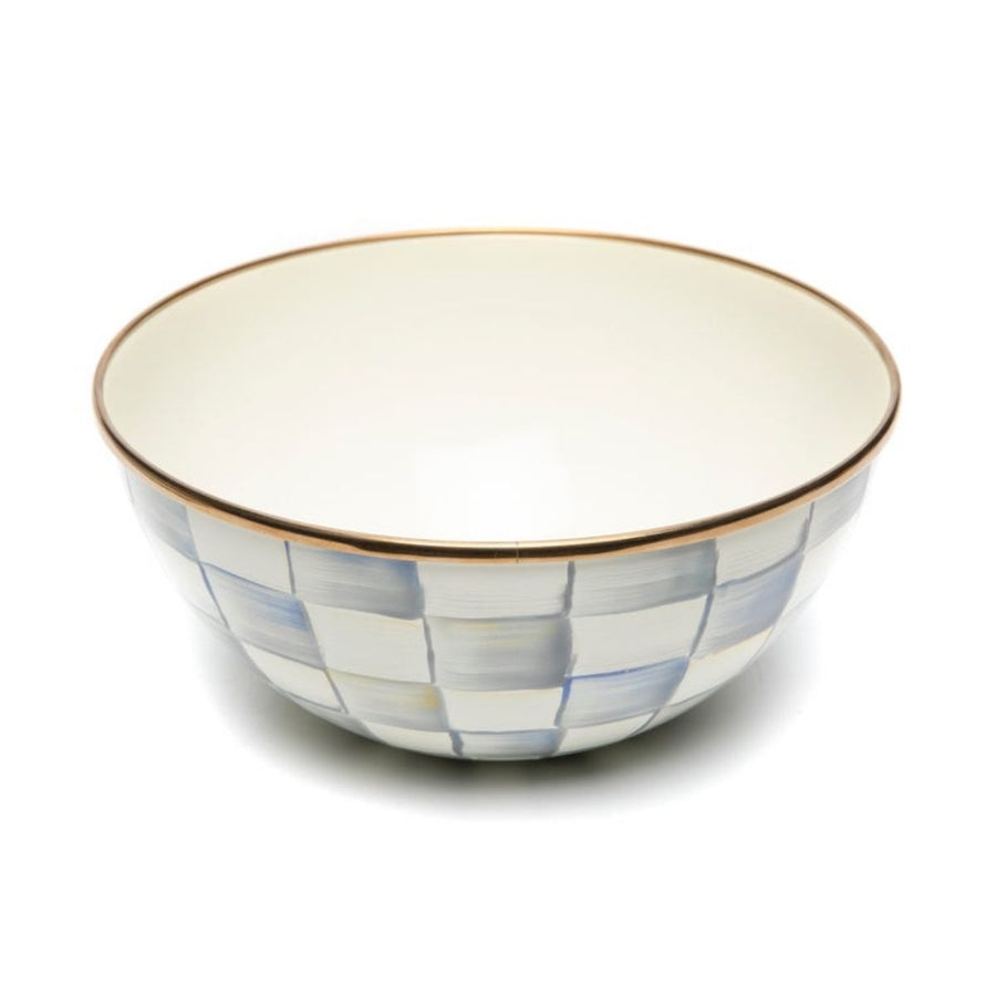 STERLING CHECK SMALL EVERYDAY BOWL - MACKENZIE-CHILDS - Compralo en CorinneRegalos.com