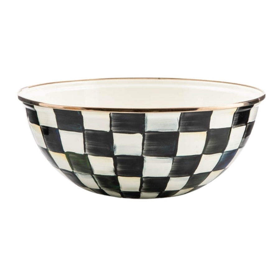 COURTLY CHECK MEDIUM EVERYDAY BOWL - MACKENZIE-CHILDS - Compralo en CorinneRegalos.com