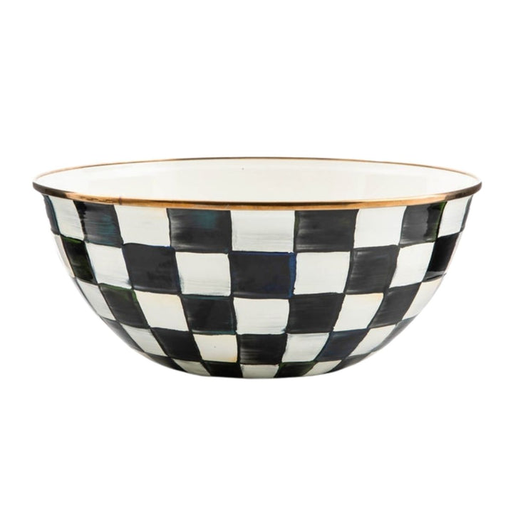 COURTLY CHECK LARGE EVERYDAY BOWL - MACKENZIE-CHILDS - Compralo en CorinneRegalos.com
