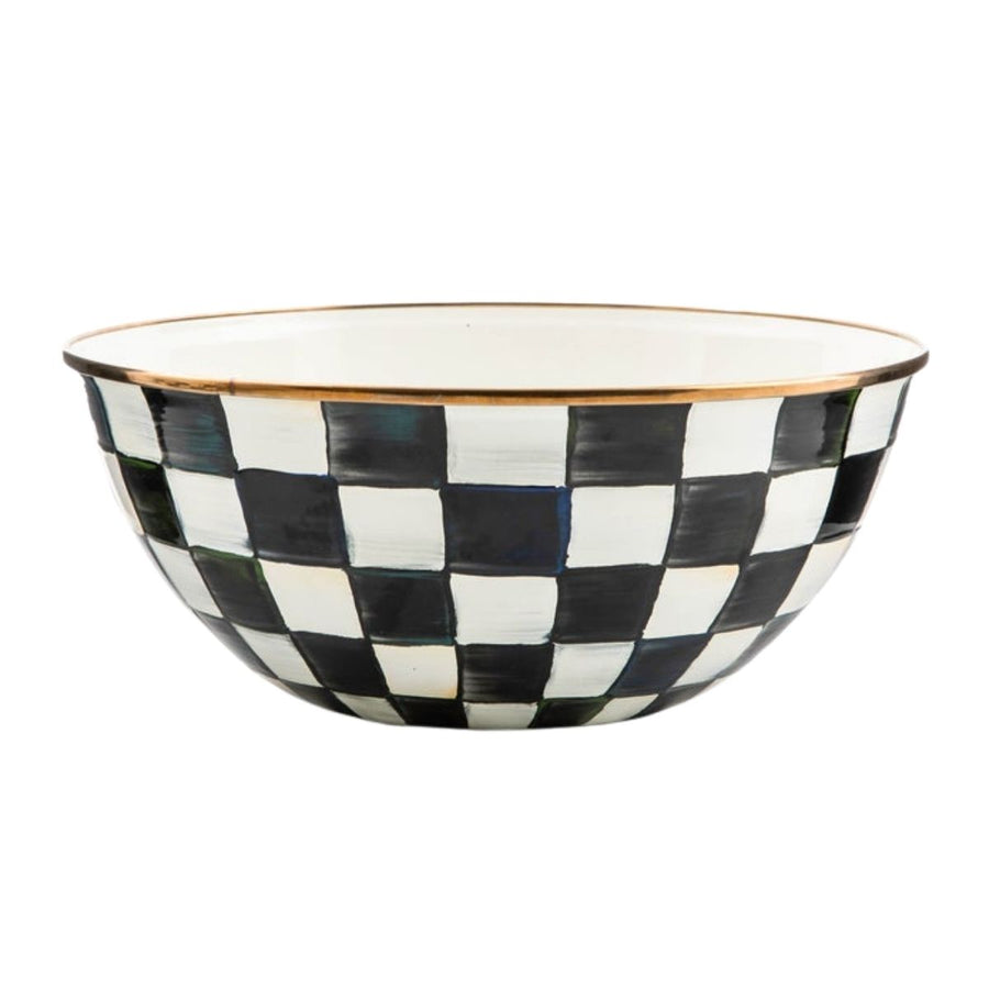 COURTLY CHECK LARGE EVERYDAY BOWL - MACKENZIE-CHILDS - Compralo en CorinneRegalos.com