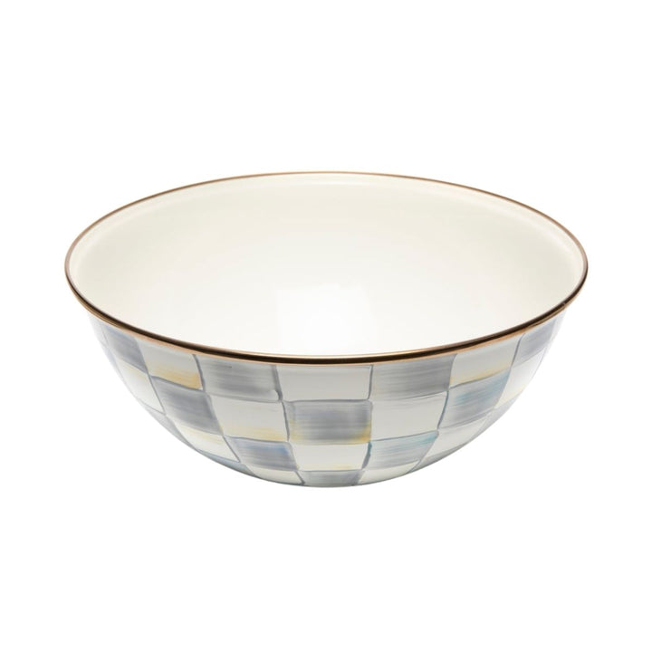 STERLING CHECK LARGE EVERYDAY BOWL - MACKENZIE-CHILDS - Compralo en CorinneRegalos.com