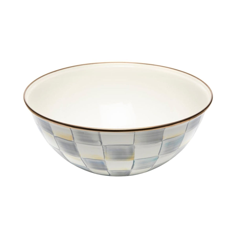 STERLING CHECK LARGE EVERYDAY BOWL - MACKENZIE-CHILDS - Compralo en CorinneRegalos.com