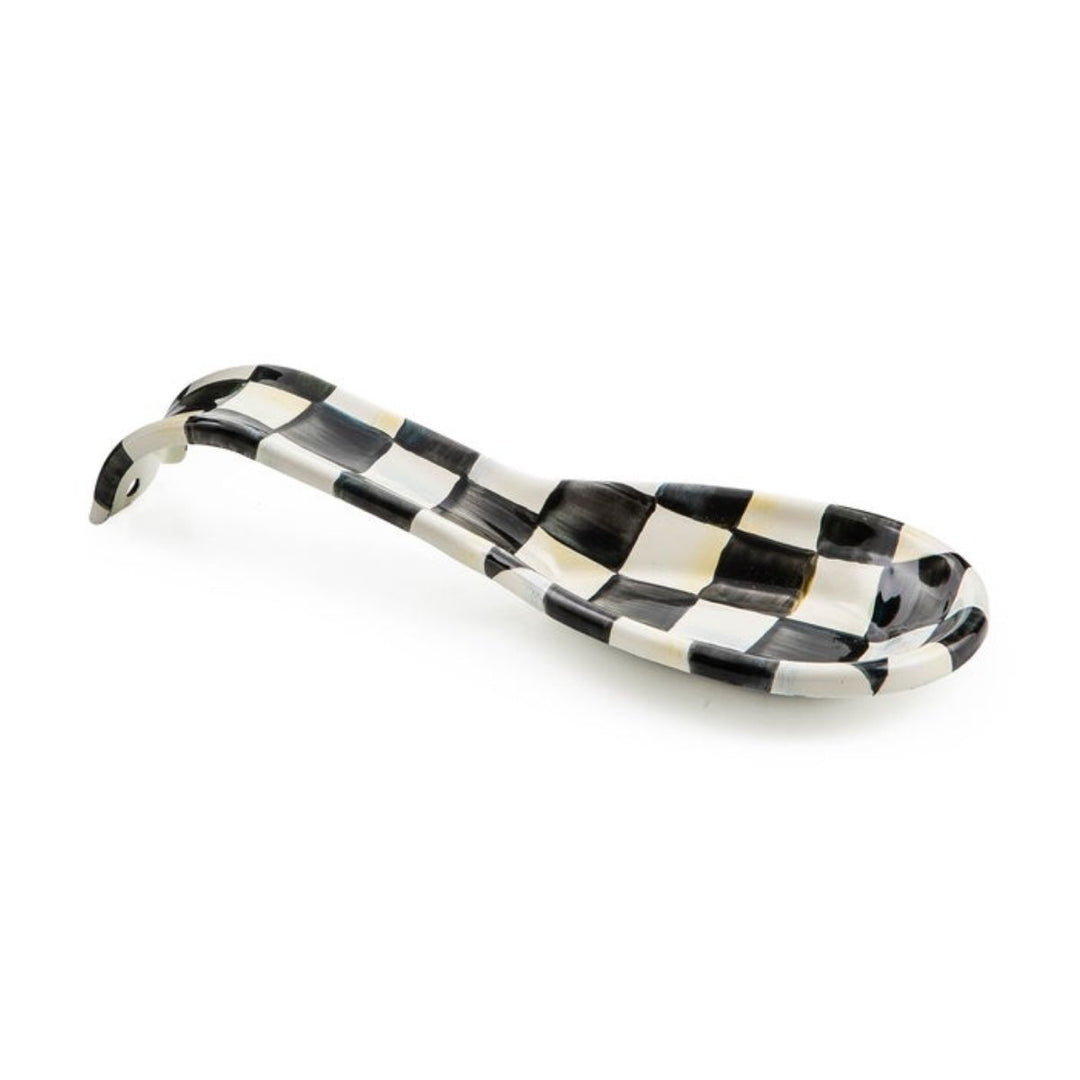 COURTLY CHECK SPOON REST - MACKENZIE-CHILDS - Compralo en CorinneRegalos.com