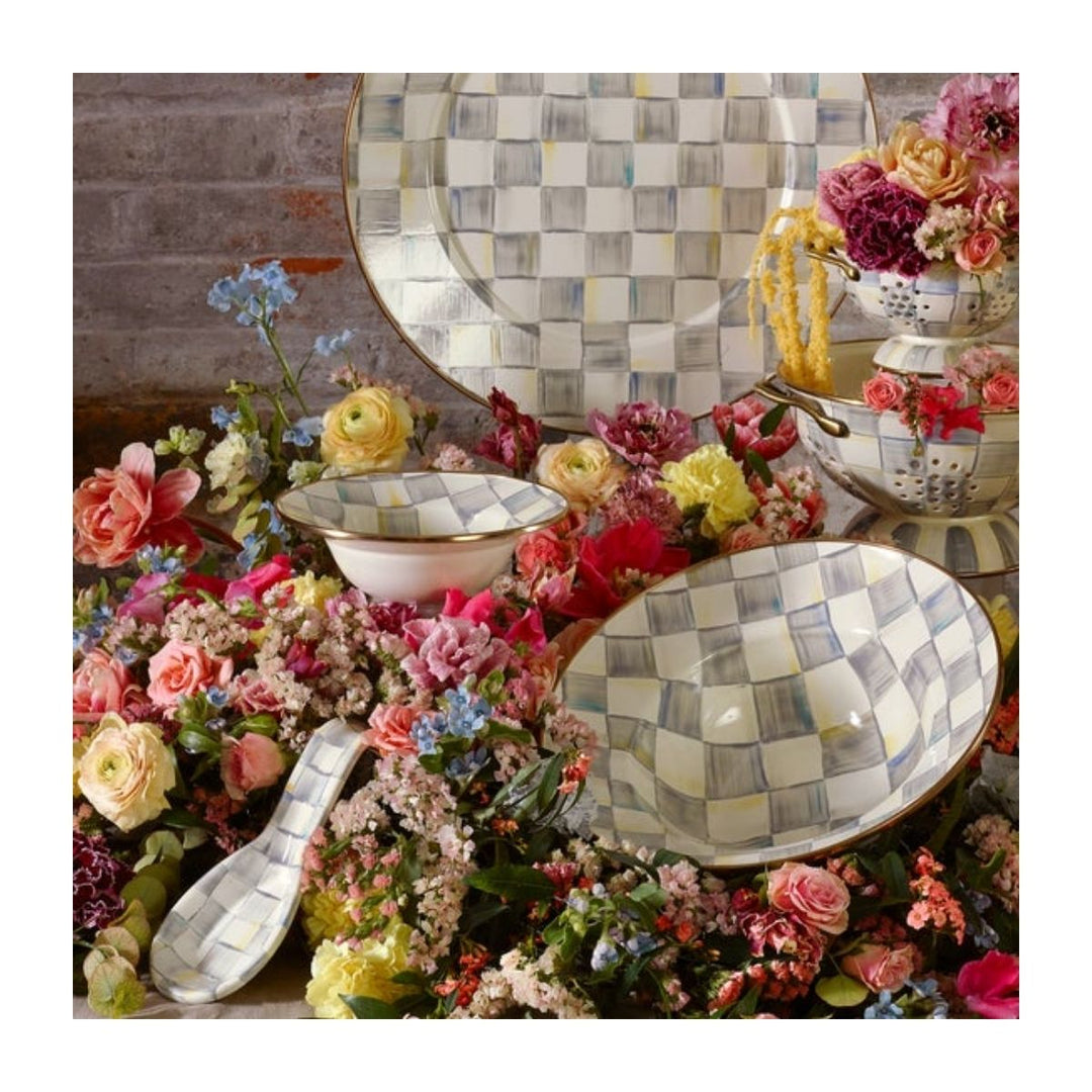 STERLING CHECK SPOON REST