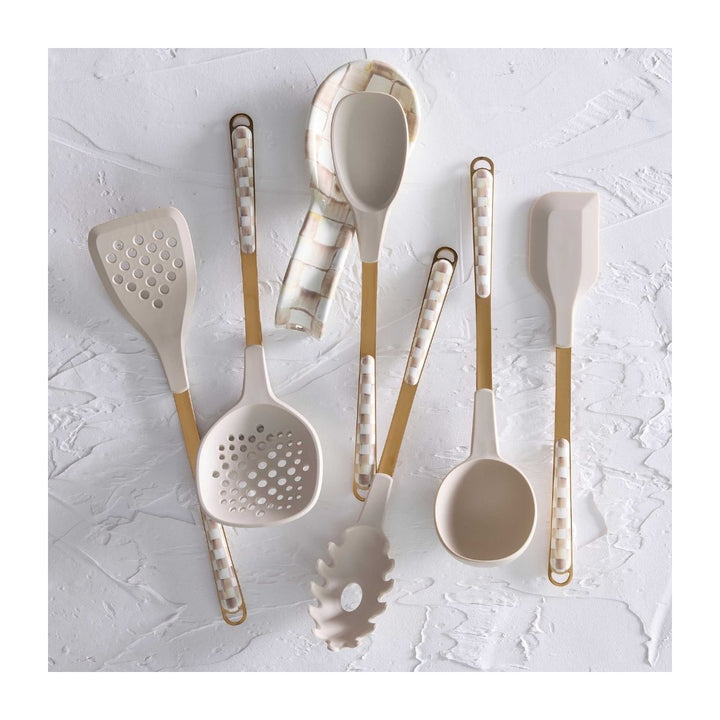 MOCHA CHECK SPOON REST