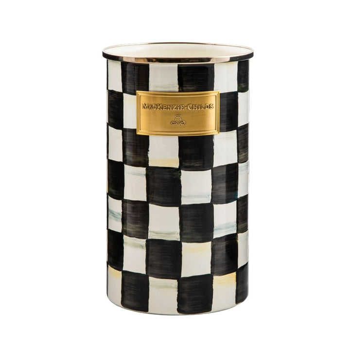 COURTLY CHECK UTENSIL HOLDER - MACKENZIE-CHILDS - Compralo en CorinneRegalos.com