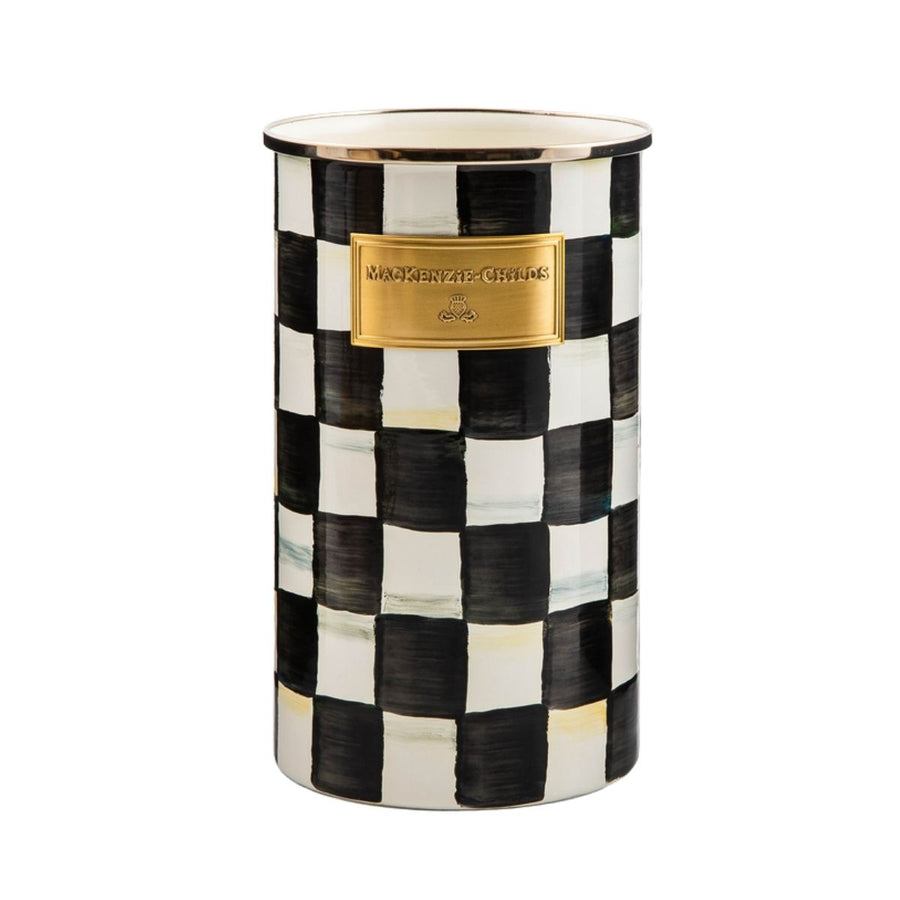 COURTLY CHECK UTENSIL HOLDER - MACKENZIE-CHILDS - Compralo en CorinneRegalos.com