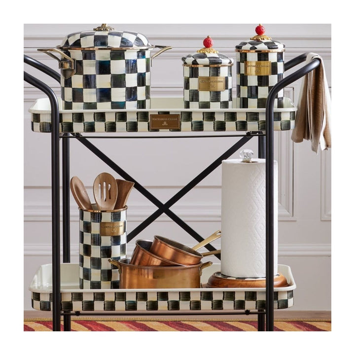 COURTLY CHECK UTENSIL HOLDER