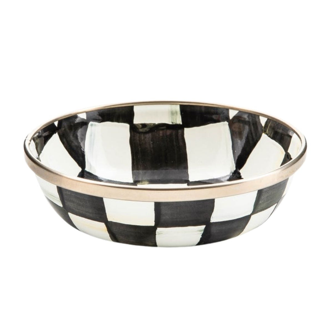 COURTLY CHECK RELISH DISH - MACKENZIE-CHILDS - Compralo en CorinneRegalos.com