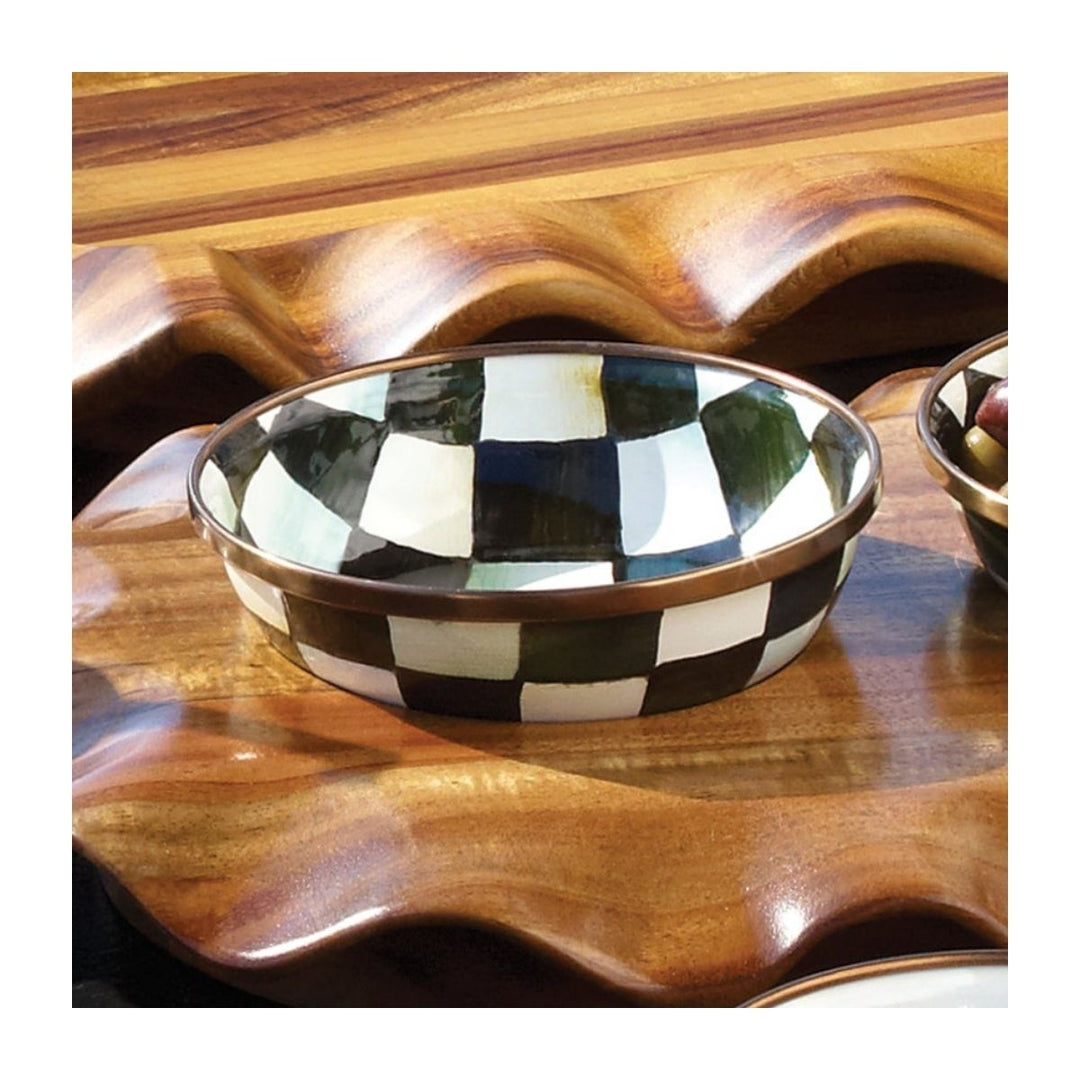 COURTLY CHECK RELISH DISH