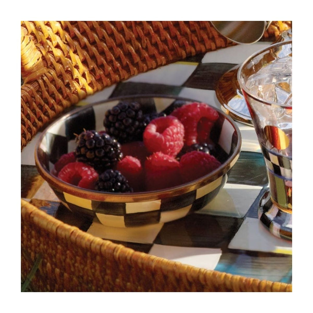 COURTLY CHECK RELISH DISH