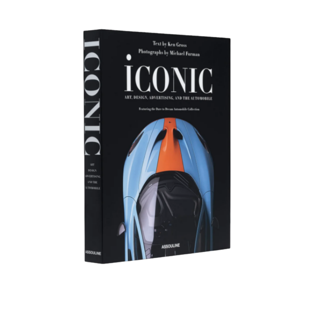 ICONIC: ART, DESING, ADVERTISING, AND THE AUTOMOBILE - ASSOULINE - Compralo en CorinneRegalos.com