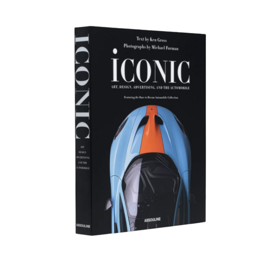 ICONIC: ART, DESING, ADVERTISING, AND THE AUTOMOBILE - ASSOULINE - Compralo en CorinneRegalos.com