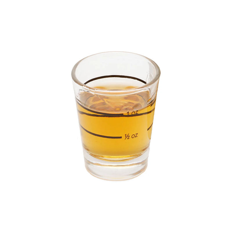 TEQUILERO DE VIDRIO BARY3 DE 1 OZ - BLUECO - Compralo en CorinneRegalos.com