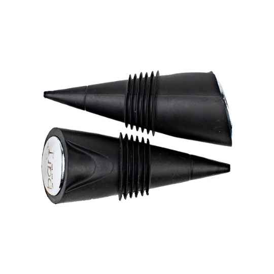 BARY3 BLACK WINE STOPPERS  SET OF 2 - BLUECO - Compralo en CorinneRegalos.com