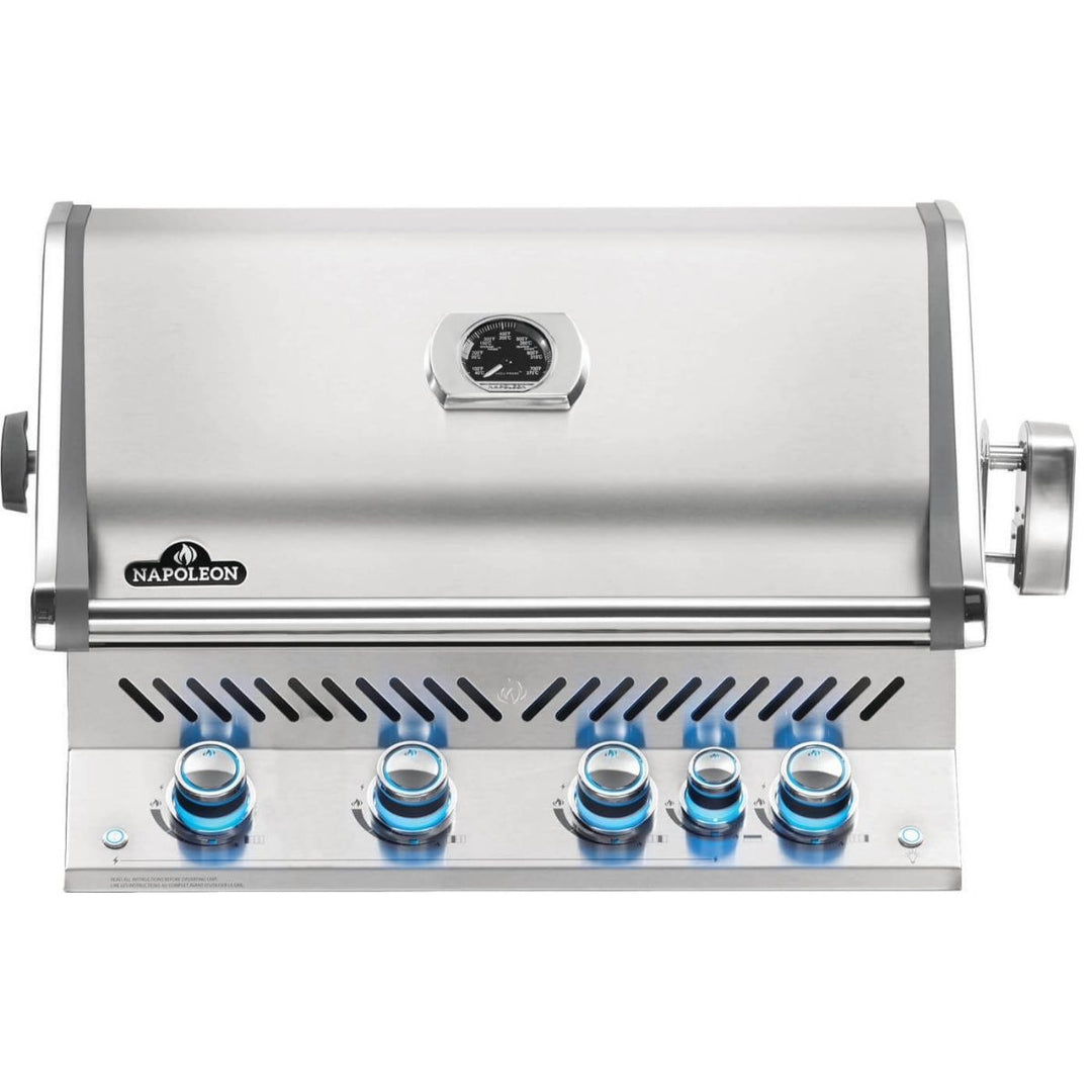 BUILTIN PRESTIGE PRO 500 PROPANE GAS GRILL HEAD WITH INFRARED REAR BURNER