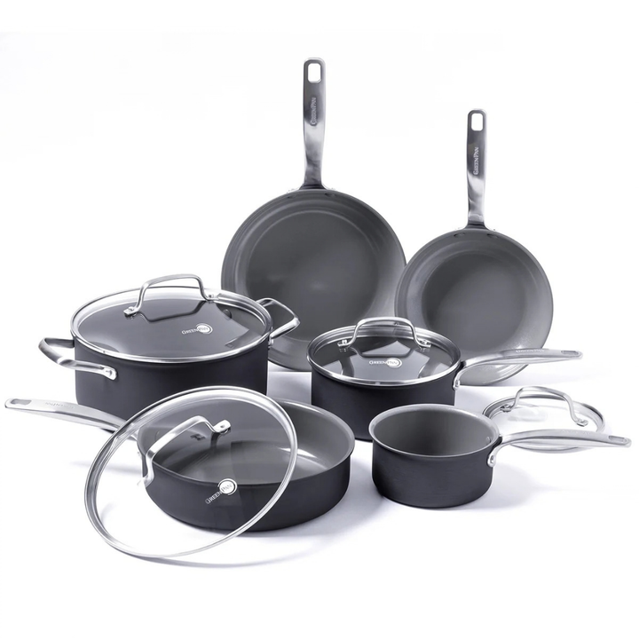10 PIECE COOKWARE SET - GREENPAN - Compralo en CorinneRegalos.com