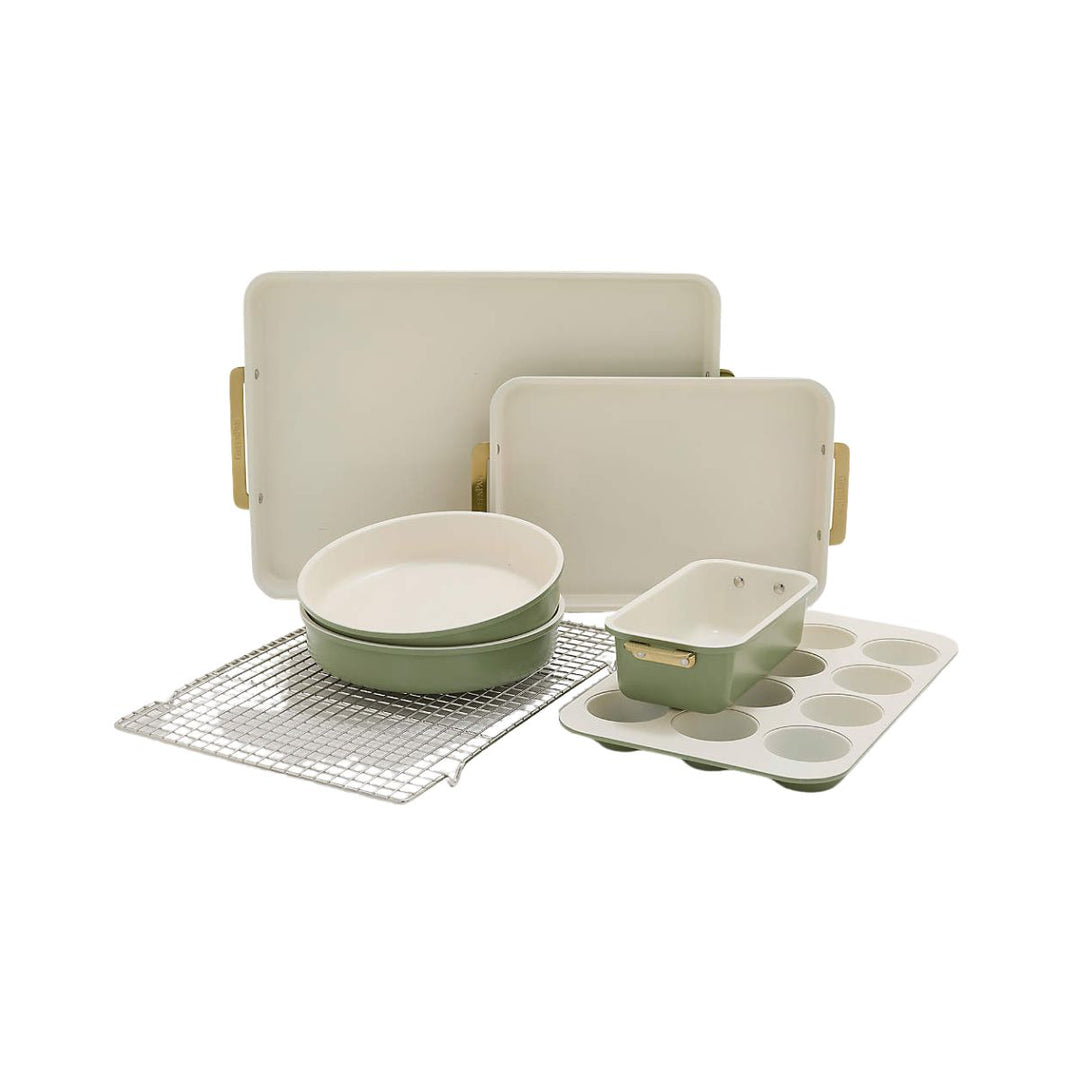 7-PIECE BAKEWARE SET - GREEN - GREENPAN - Compralo en CorinneRegalos.com