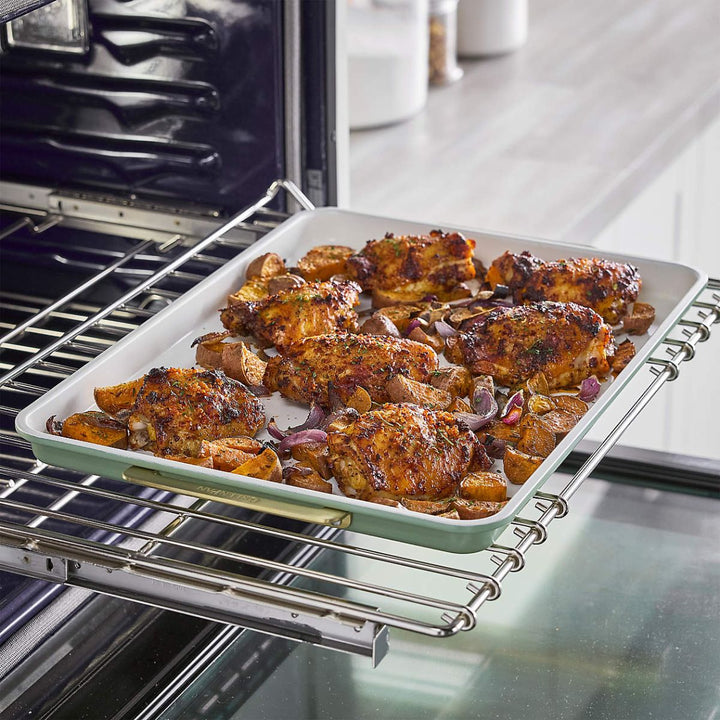 7-PIECE BAKEWARE SET - GREEN