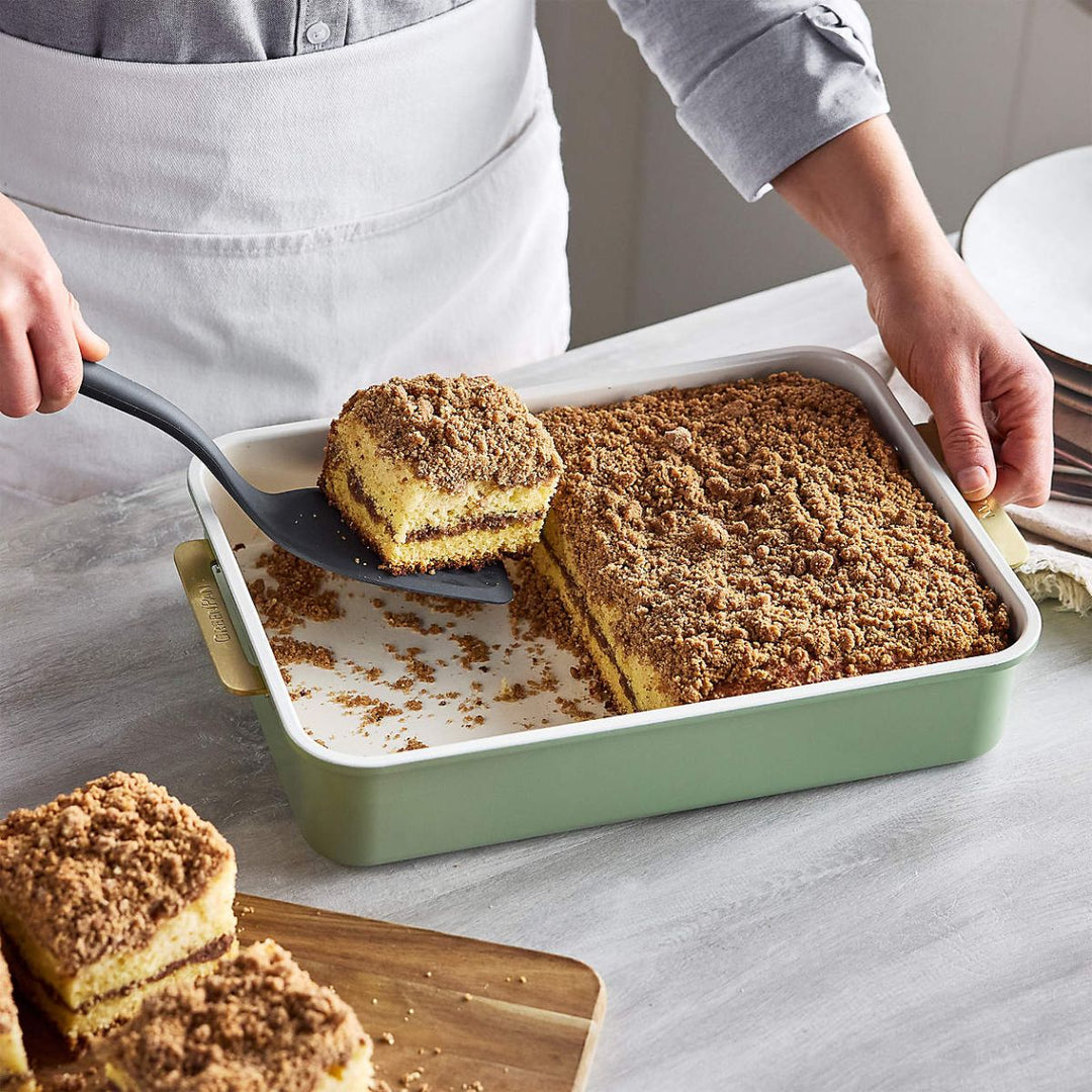 7-PIECE BAKEWARE SET - GREEN