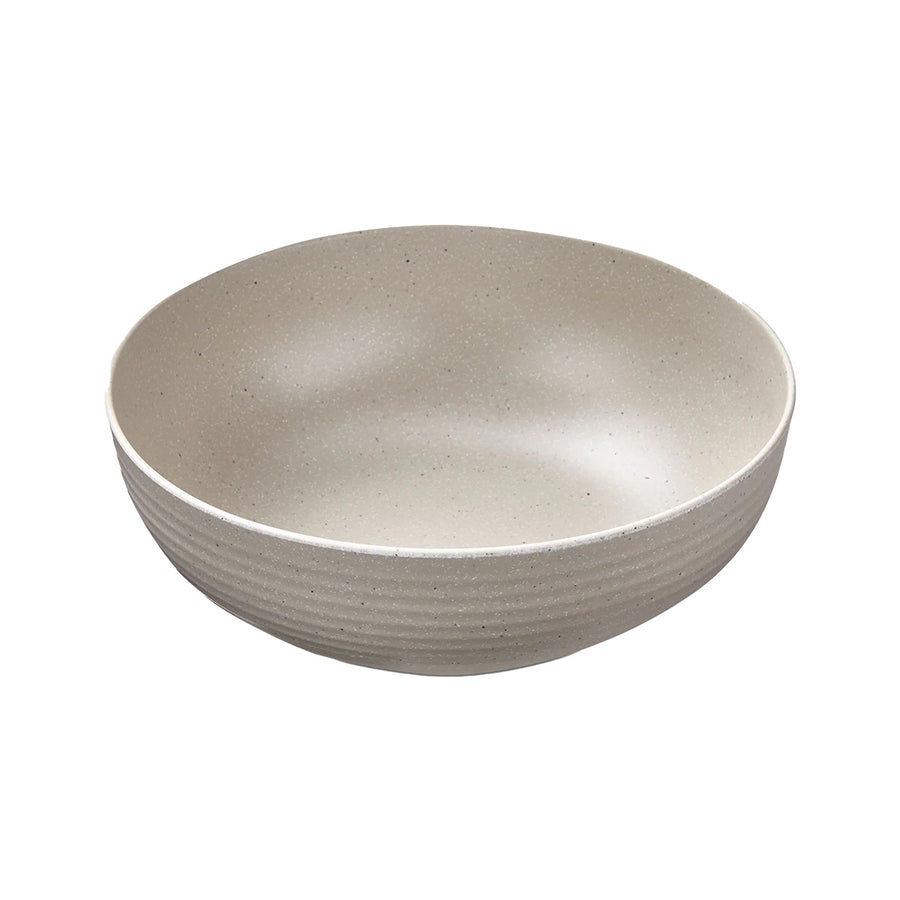 BROOKLYN MELAMINE SERVING BOWL CREAM - TAG - Compralo en CorinneRegalos.com