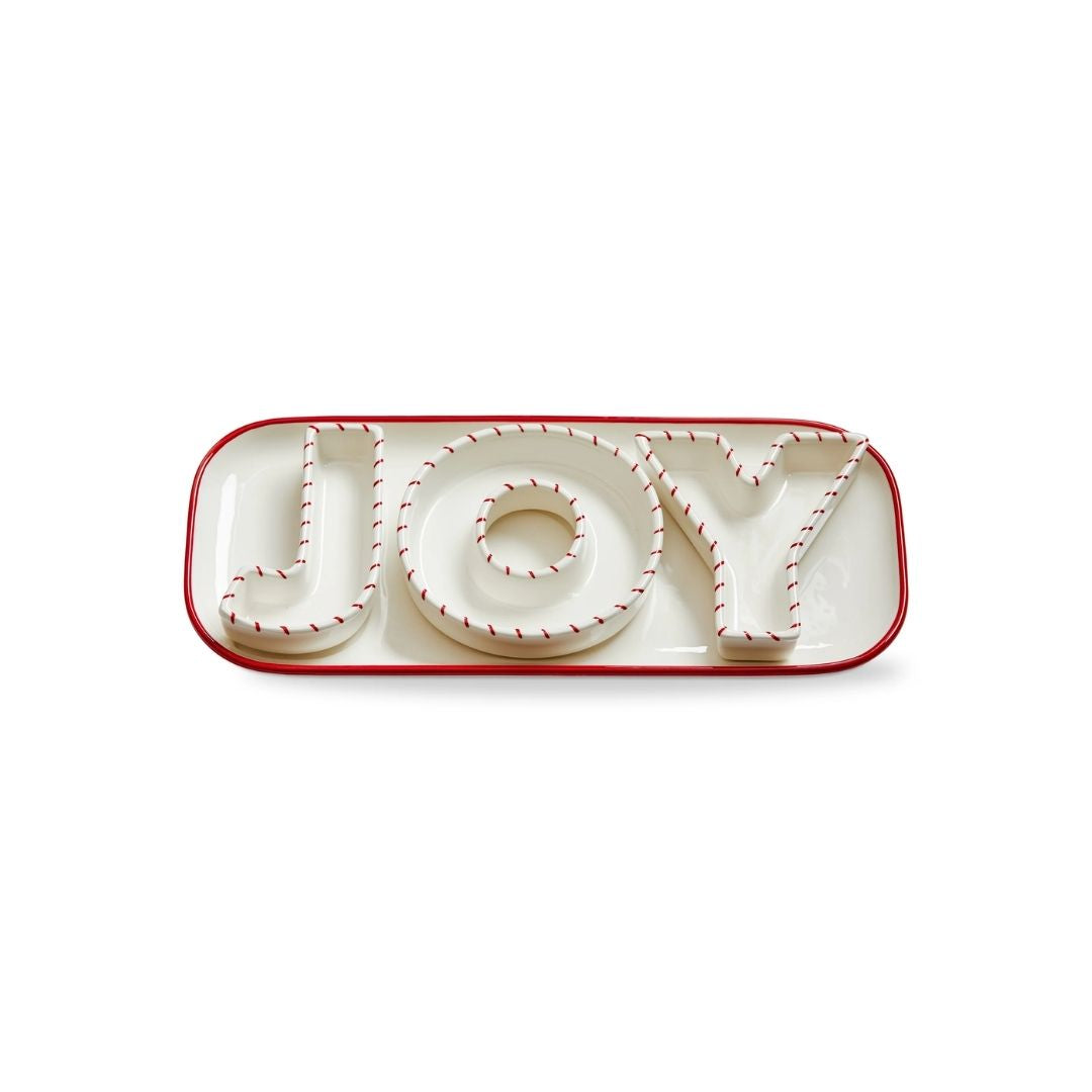 JOY PLATTER AND DISH S/4 - TAG - Compralo en CorinneRegalos.com
