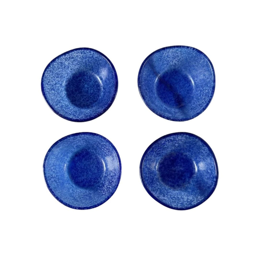 GLASS DIPPING BOWLS, SET OF 4, NAVY BLUE - ETUHOME - Compralo en CorinneRegalos.com