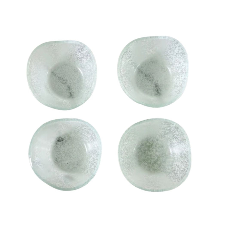 GLASS DIPPING BOWLS, SET OF 4, WHITE - ETUHOME - Compralo en CorinneRegalos.com
