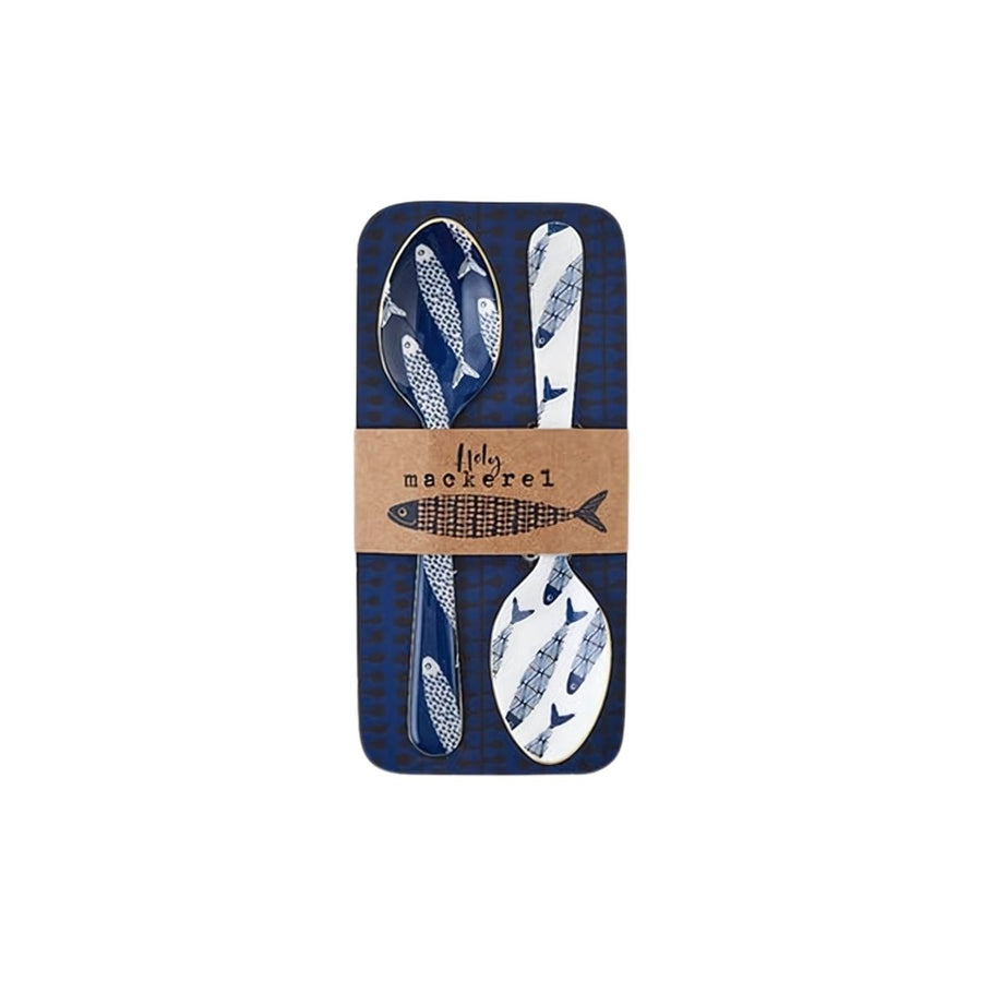 SCHOOL OF FISH SPOON ST/2 GIFT CARD STAINLESS STEEL 5.25 - ONE HUNDRED - Compralo en CorinneRegalos.com