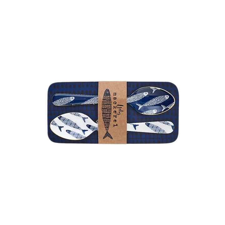 SCHOOL OF FISH SPOON ST/2 GIFT CARD STAINLESS STEEL 5.25