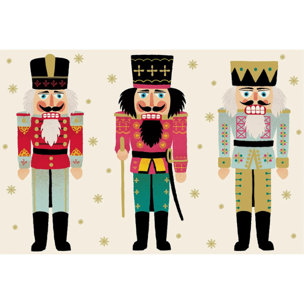 NUTCRACKERS PLACEMAT - 24 SHEETS - HESTER & COOK - Compralo en CorinneRegalos.com