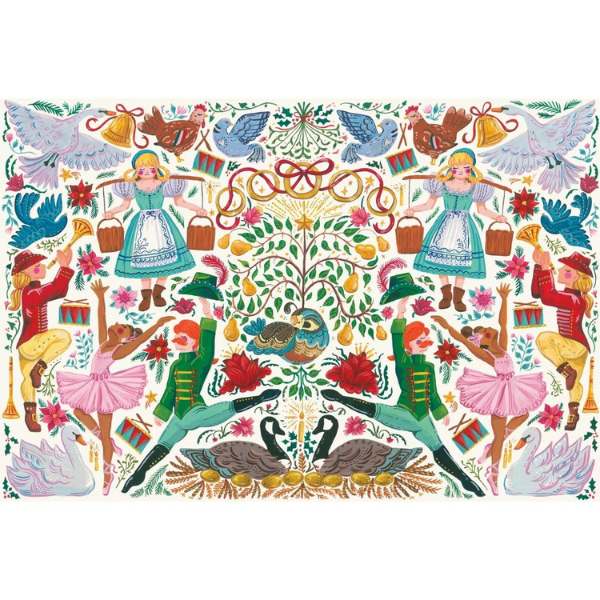 TWELVE DAYS OF CHRISTMAS PLACEMAT - HESTER & COOK - Compralo en CorinneRegalos.com