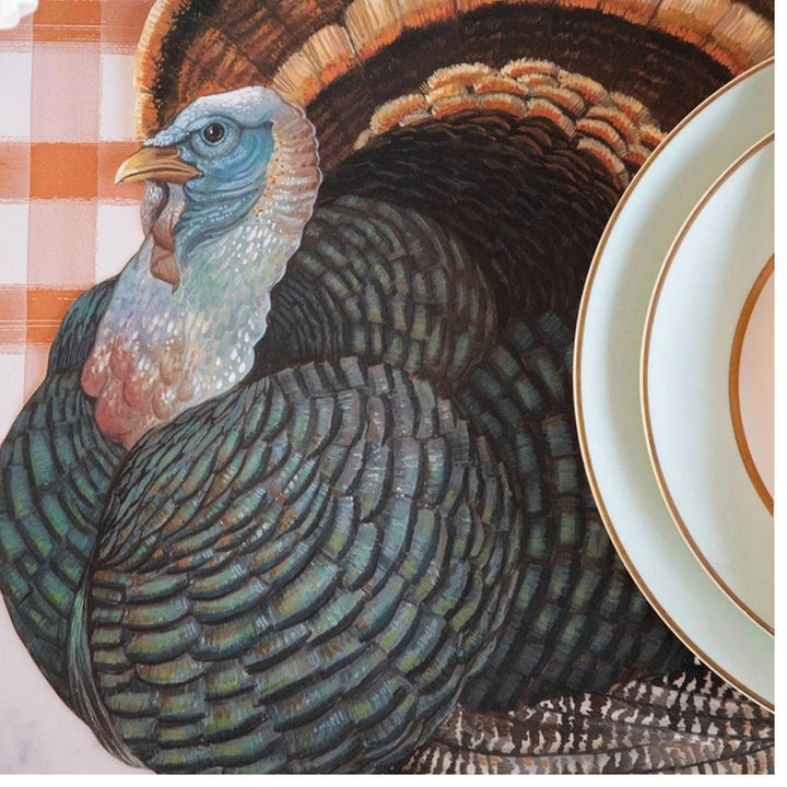 DIE-CUT HERITAGE TURKEY PLACEMAT
